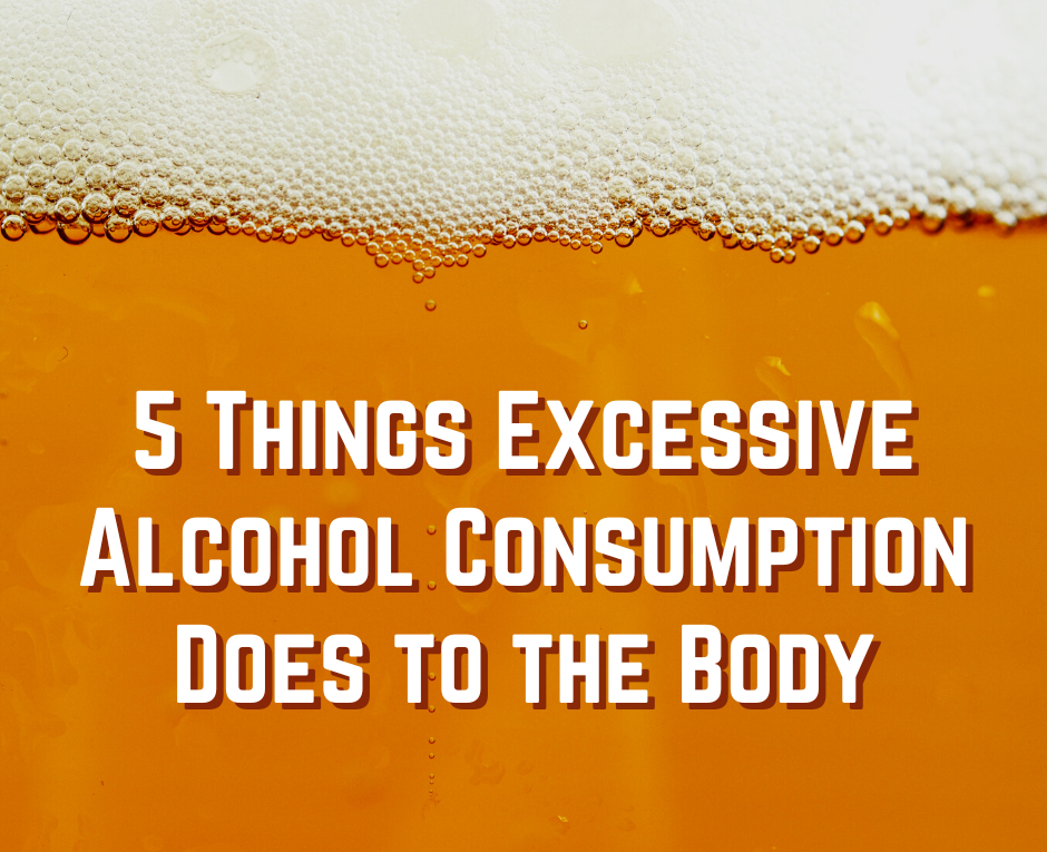 Excessive alcohol consumption is so bad for you!