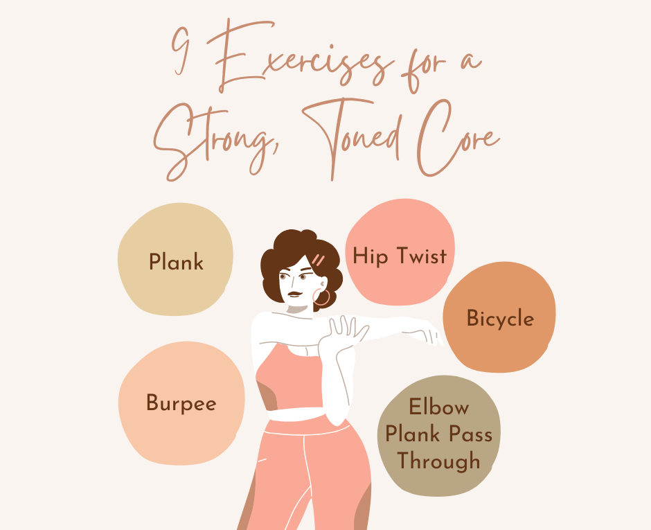 Do these home exercises everyday for a strong, toned core.