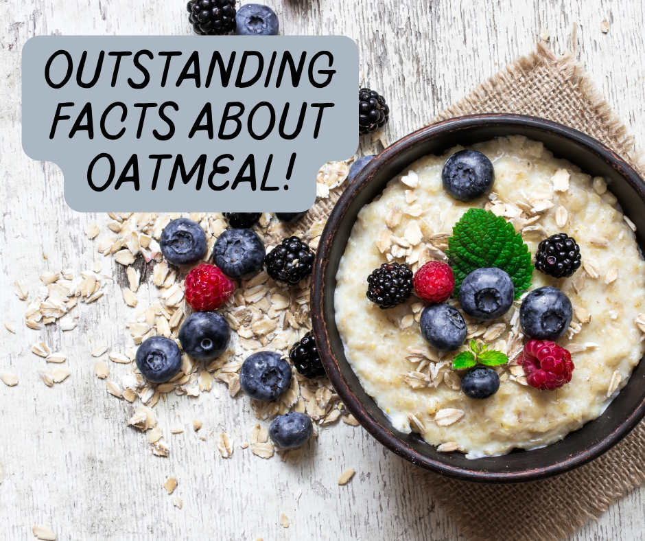 Oatmeal is a super food, that's facts!