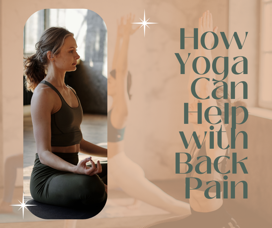 Yoga can help you with back pain!